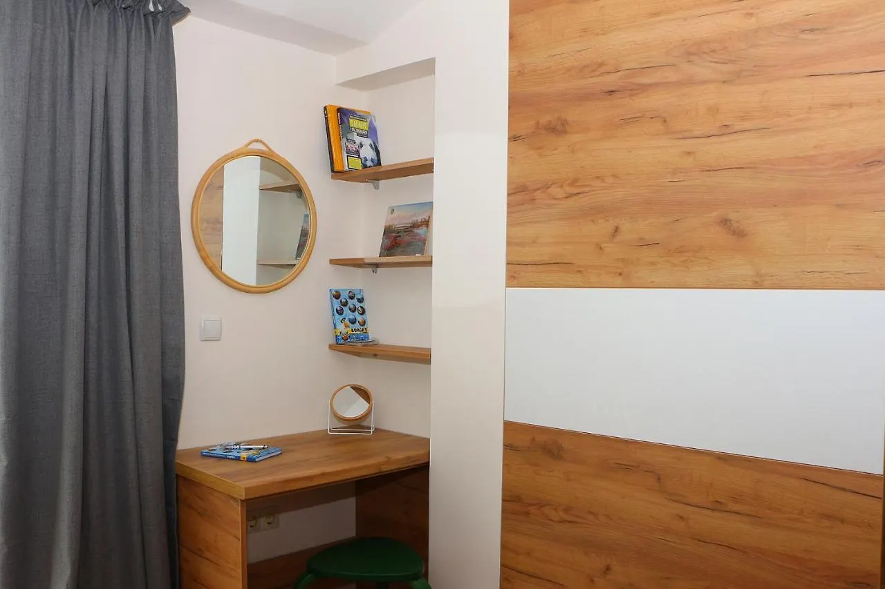 Apartment Shik & Chic In The Heart Of Burgas # 5Min From Beach # New